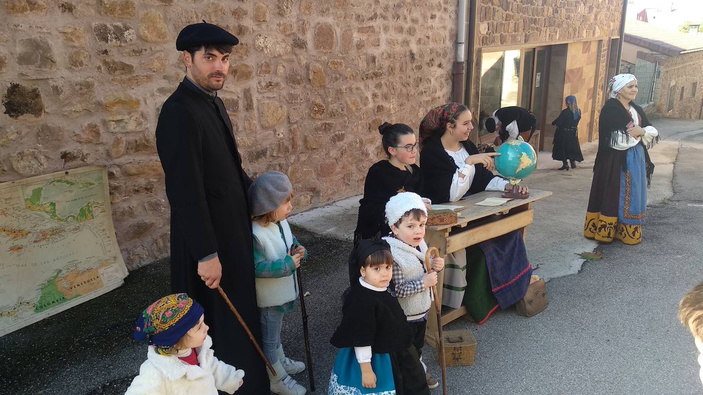 Tras dos años de ausencia, regresa la 'Despedida de los pastores' a este pueblo burgalés. Un momento para recordar la trashumancia, la partida de los rebaños hacia Extremadura y un regreso al pasado que implica a todos los vecinos. 