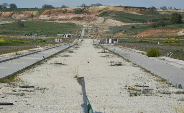 Las obras del Parque tecnológico permanecen paralizadas desde hace años.