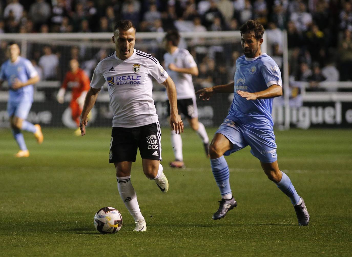 Imágenes de la victoria del Burgos CF ante la UD Ibiza este sábado en El Plantío