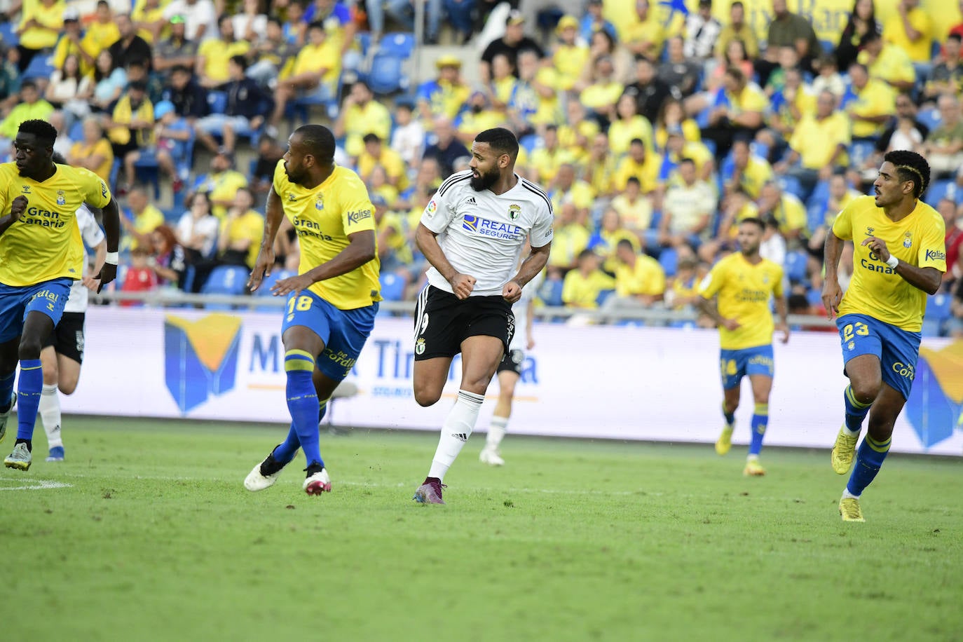 Imágenes de la victoria del Burgos CF ante Las Palmas (0-2) en el estadio de Gran Canaria