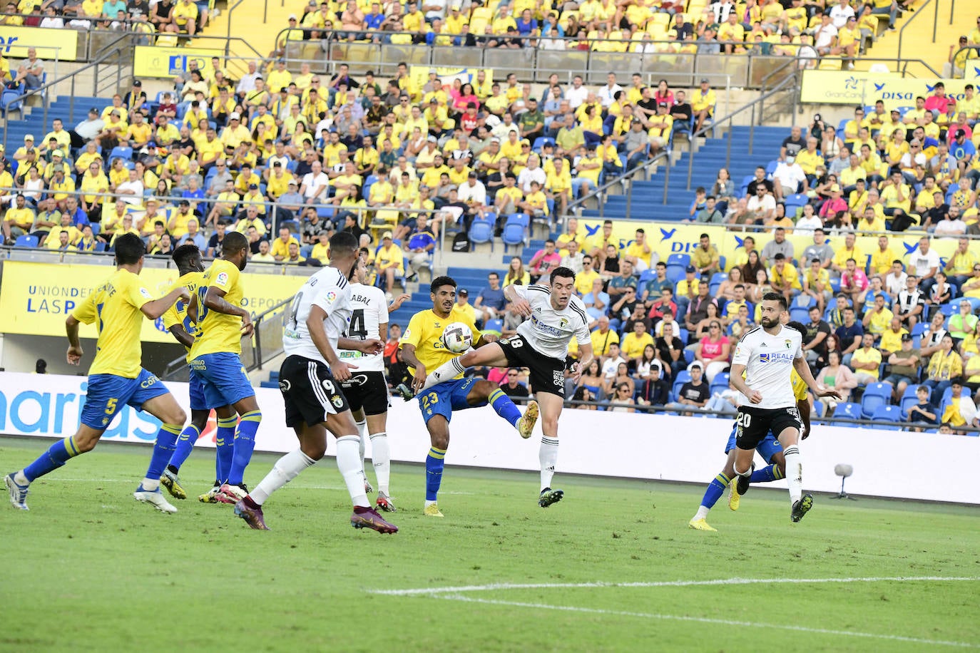 Imágenes de la victoria del Burgos CF ante Las Palmas (0-2) en el estadio de Gran Canaria