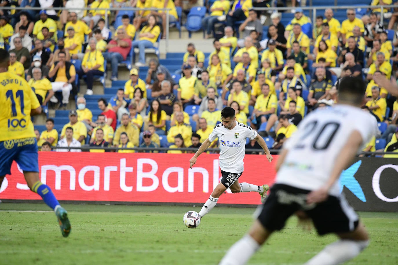 Imágenes de la victoria del Burgos CF ante Las Palmas (0-2) en el estadio de Gran Canaria