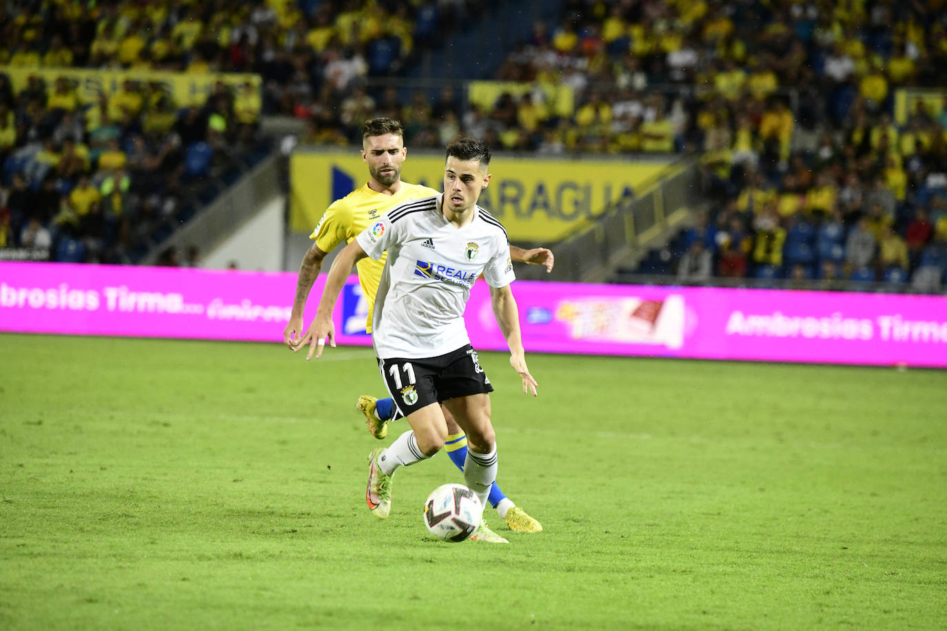 Imágenes de la victoria del Burgos CF ante Las Palmas (0-2) en el estadio de Gran Canaria