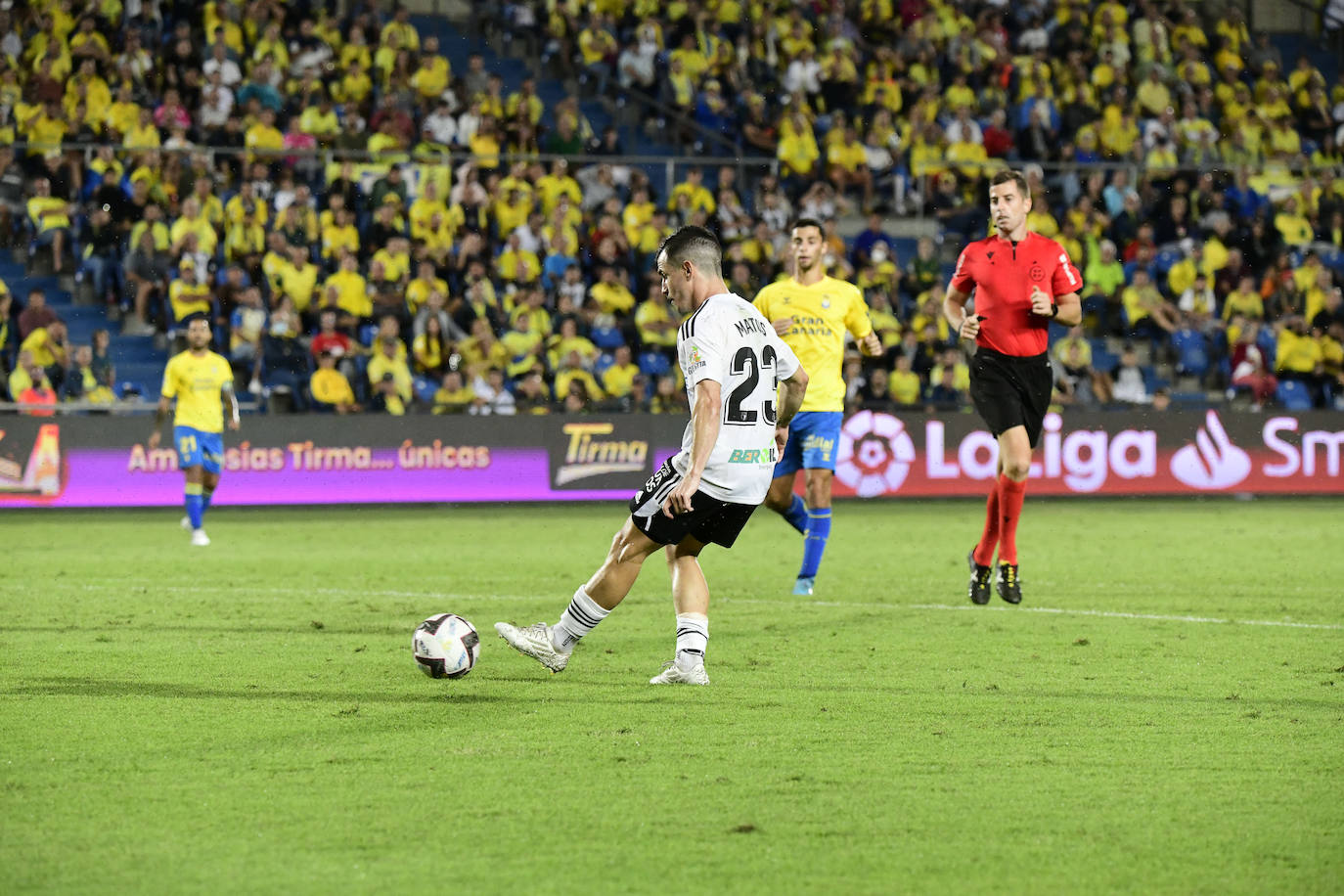 Imágenes de la victoria del Burgos CF ante Las Palmas (0-2) en el estadio de Gran Canaria