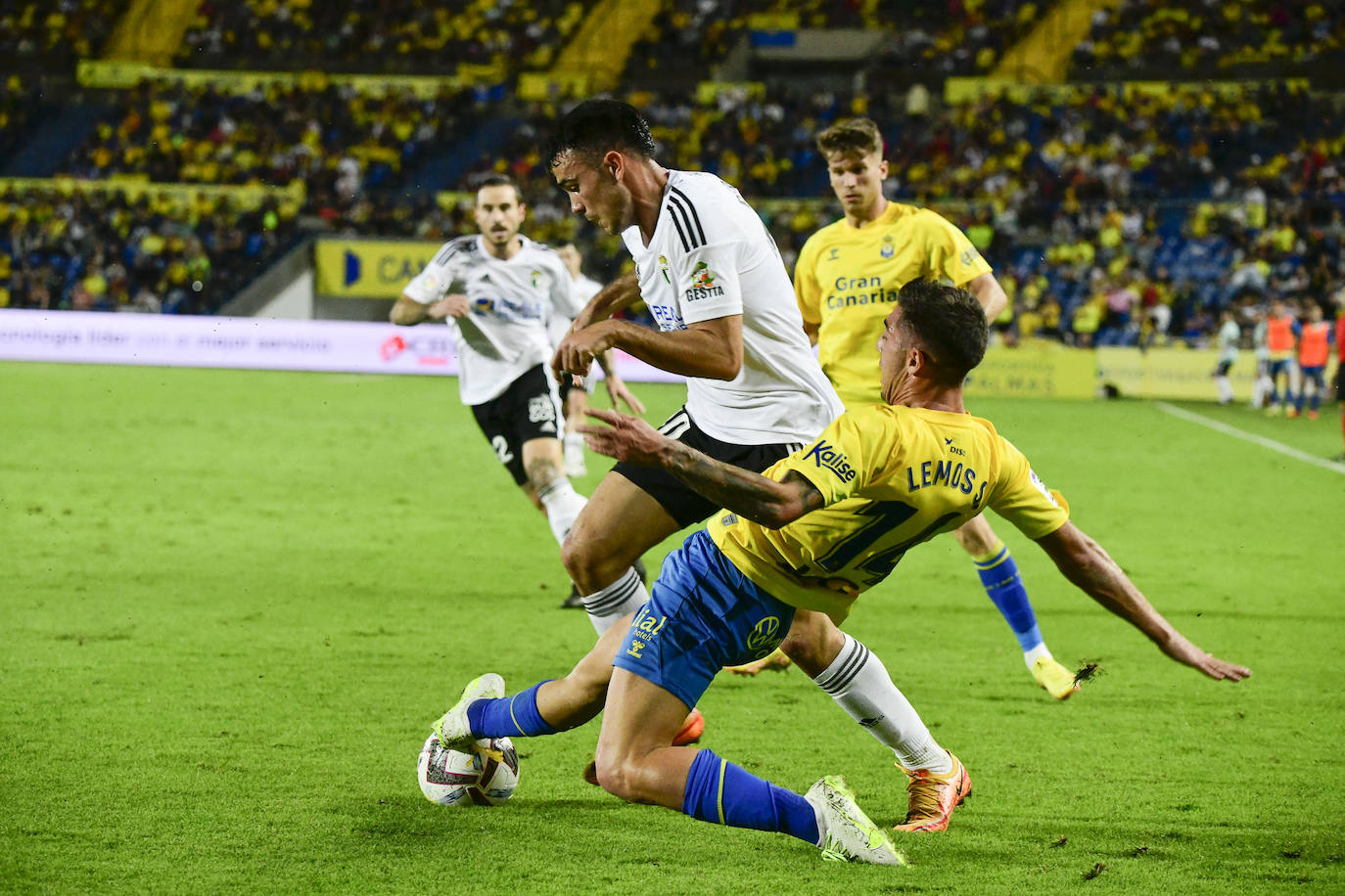 Imágenes de la victoria del Burgos CF ante Las Palmas (0-2) en el estadio de Gran Canaria