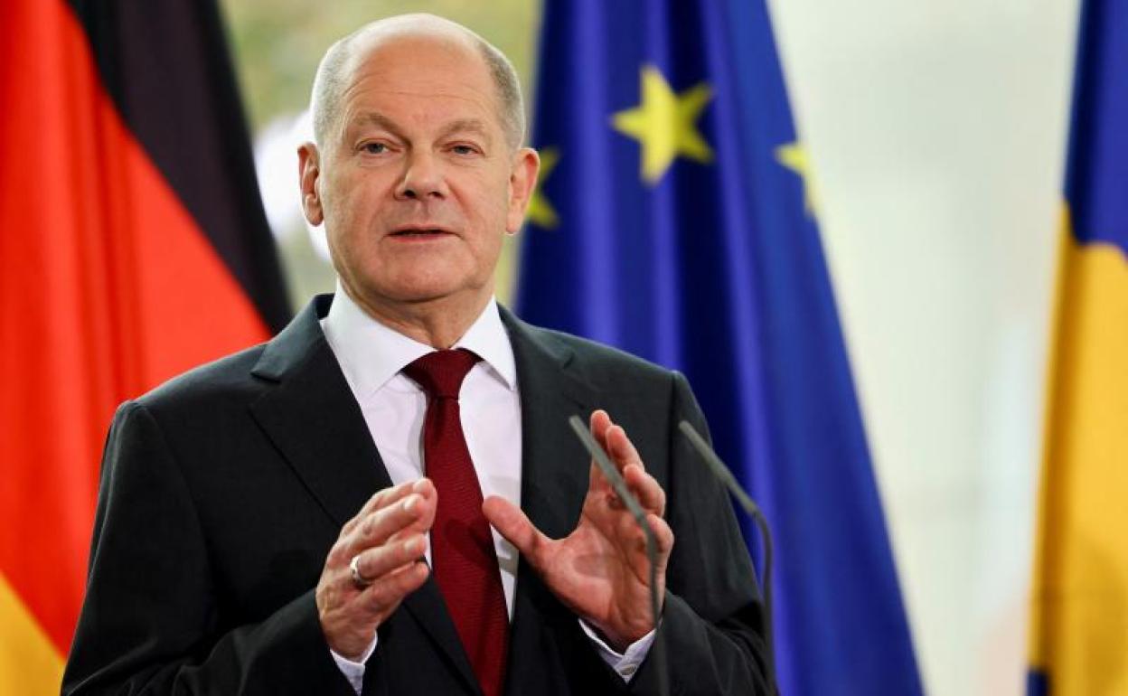 El canciller alemán, Olaf Scholz. 