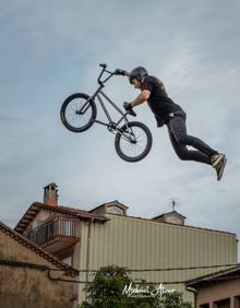 Imagen secundaria 2 - Daniel Peñafiel está entre los diez mejores ciclistas de BMX del mundo 