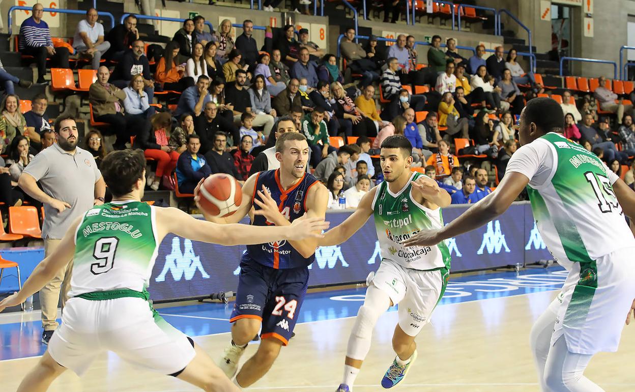 El Tizona visita al filial del Baskonia este sábado.