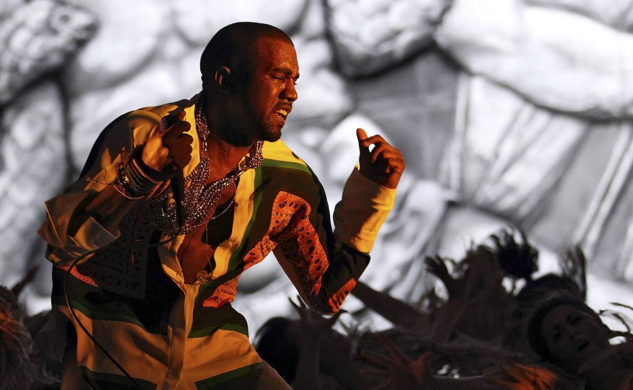 Kanye West participa en el Festival de Coachella, celebrado en abril pasado. 