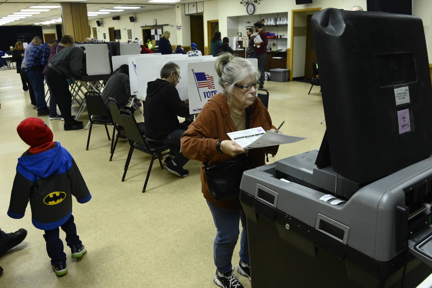 Fotos: La jornada electoral de EE UU, en imágenes