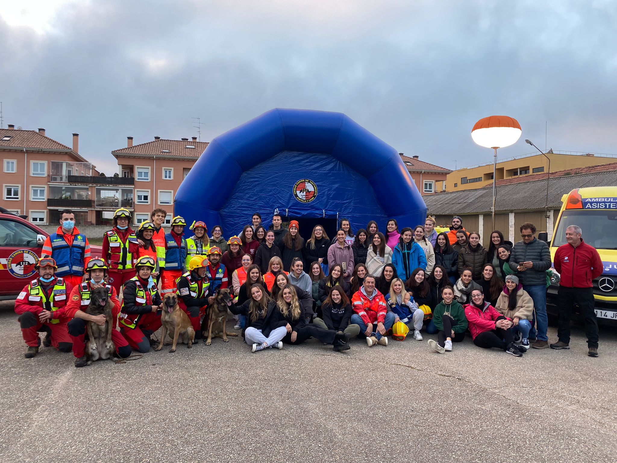 Fotos: Simulacro sanitario en Burgos