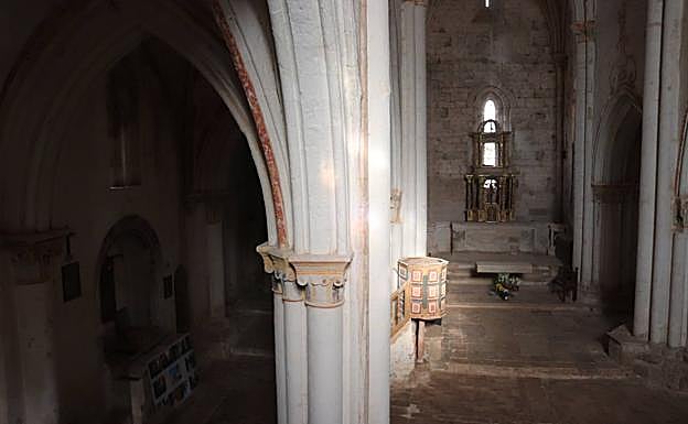 La 'catedral' de Villamorón comienza su restauración interior gracias al mecenazgo ciudadano