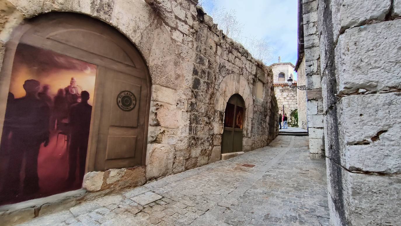 Mural del Callejón de las Brujas de Burgos