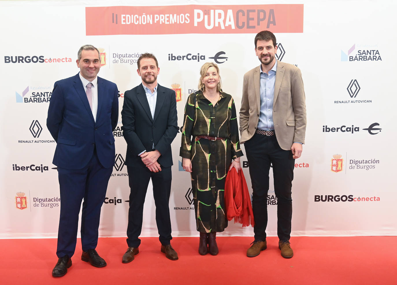 Leví Moreno, Josué Temiño, Sonia Rodríguez y David Jurado, concejales del PSOE en el Ayuntamiento de Burgos.