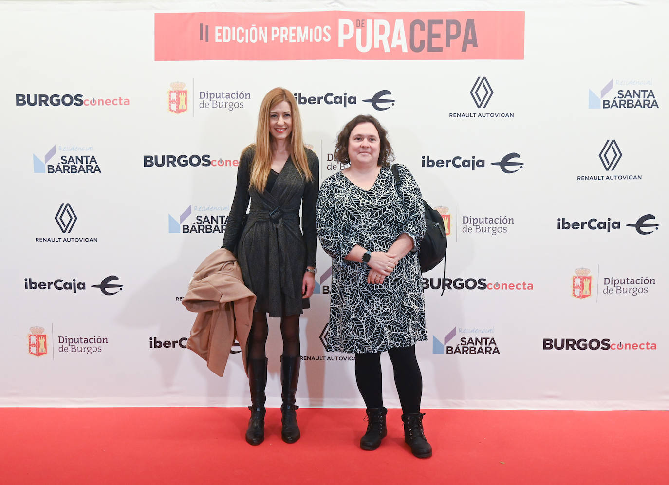 Aitana Hernando y Montserrat Cantera, alcaldesa y concejala de Miranda de Ebro.