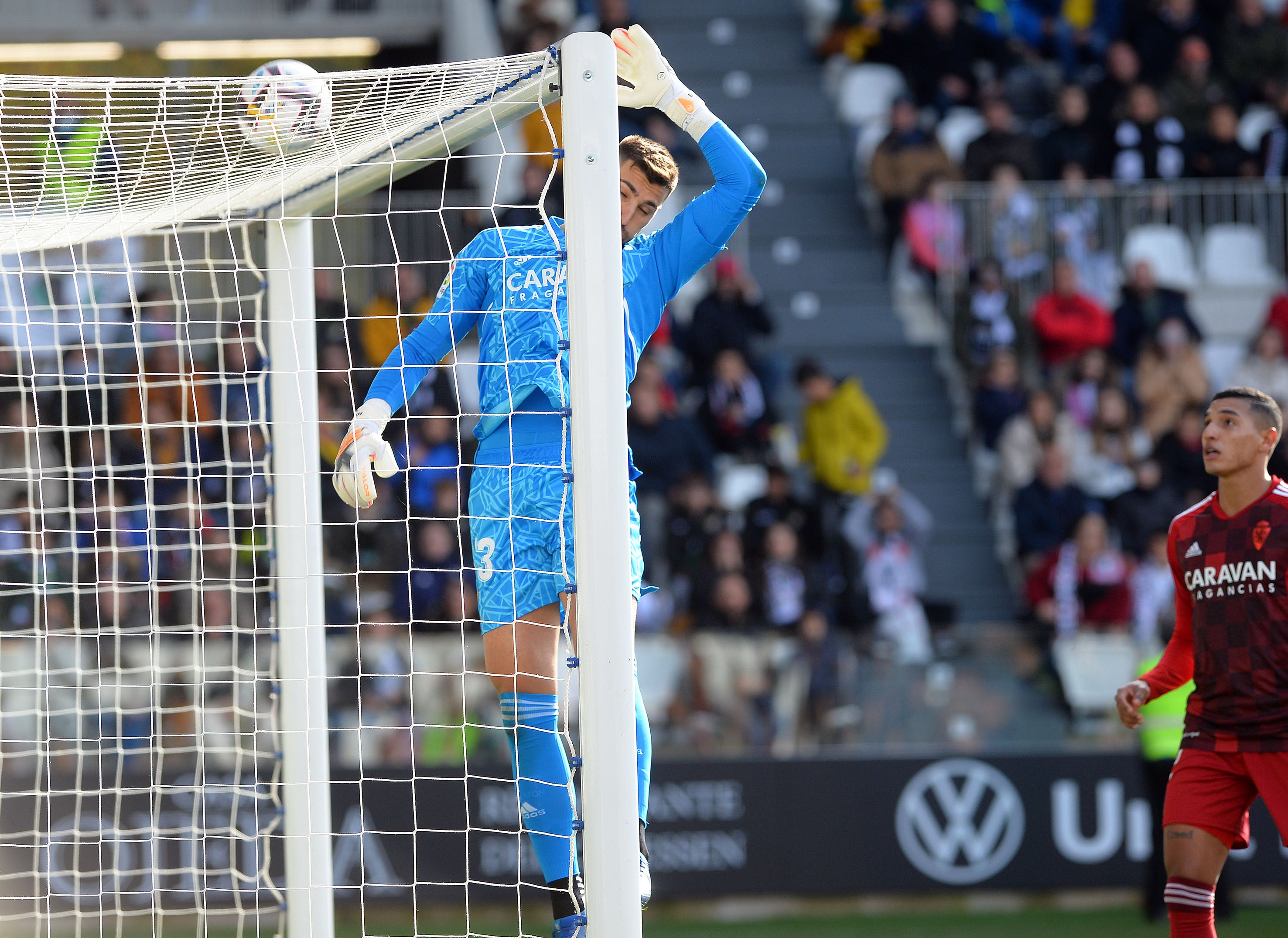 Fotos: El Burgos CF suma un punto en el último suspiro ante el Real Zaragoza