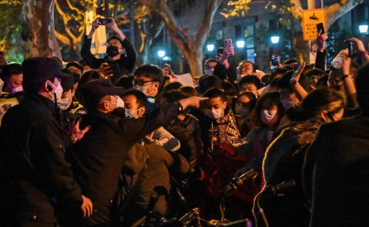 Las manifestaciones se han extendido por todo el país. 