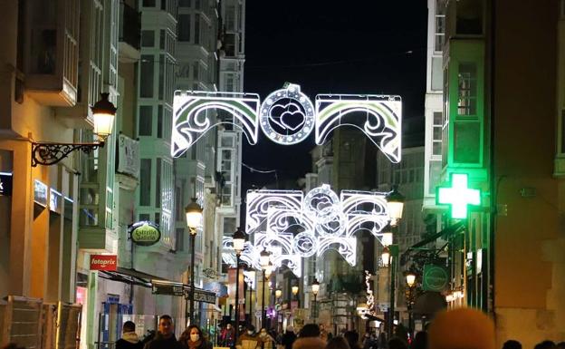 Así serán las luces de Navidad en Burgos