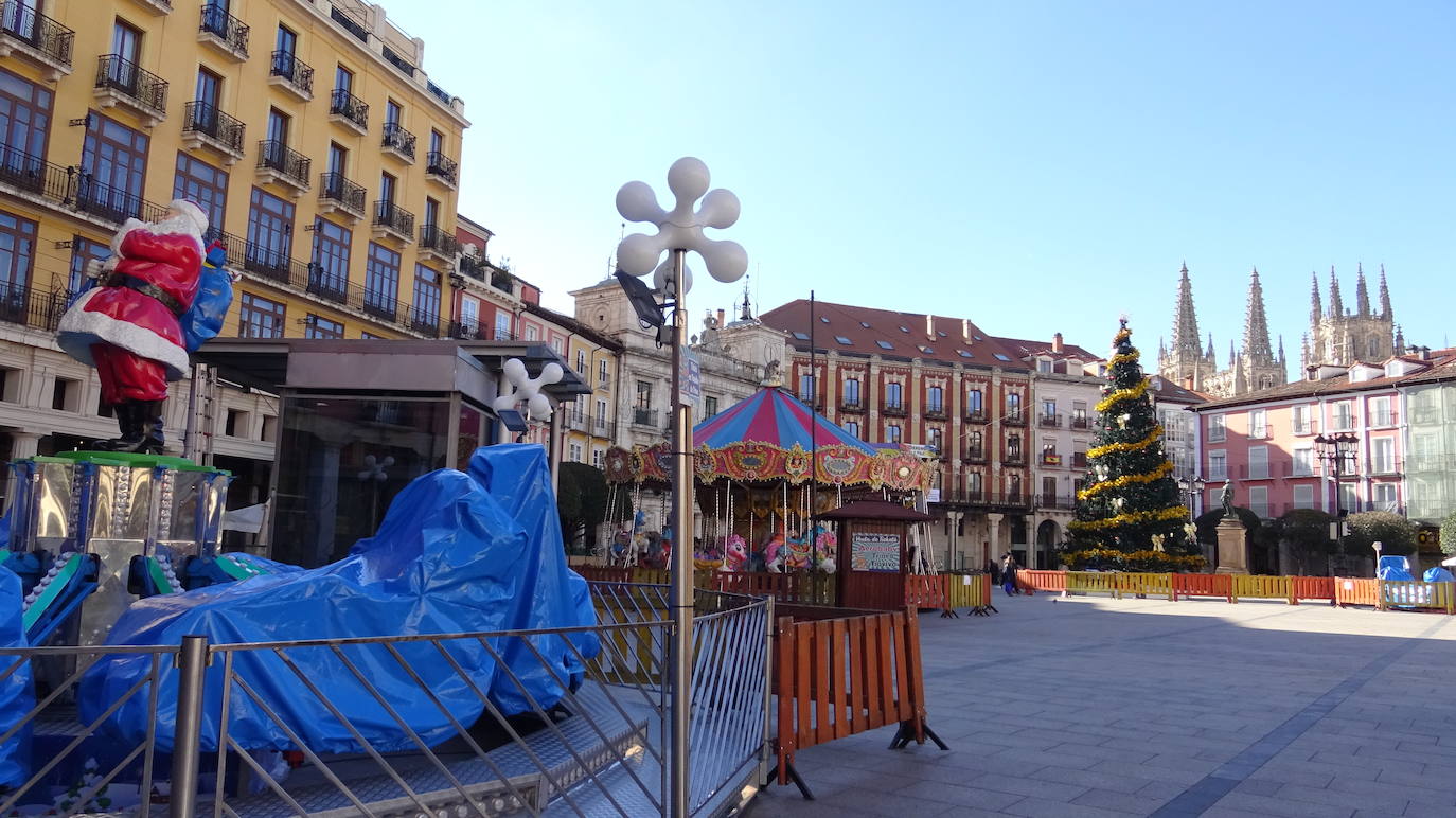 Fotos: Todo preparado en Burgos para recibir a la Navidad