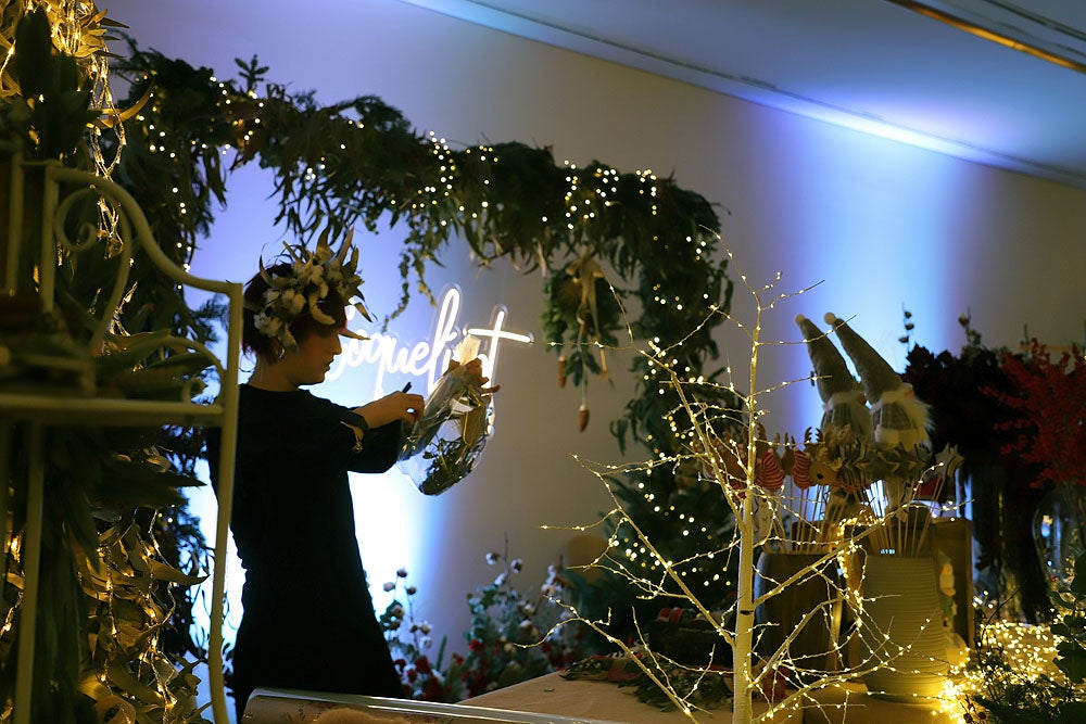 Fotos: Feria de Navidad de los Floristas de Burgos