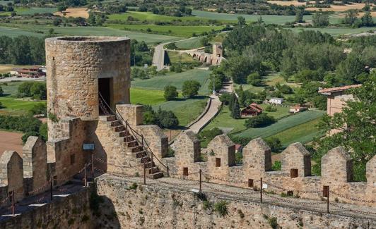 Vistas desde el castillo de Frías. 