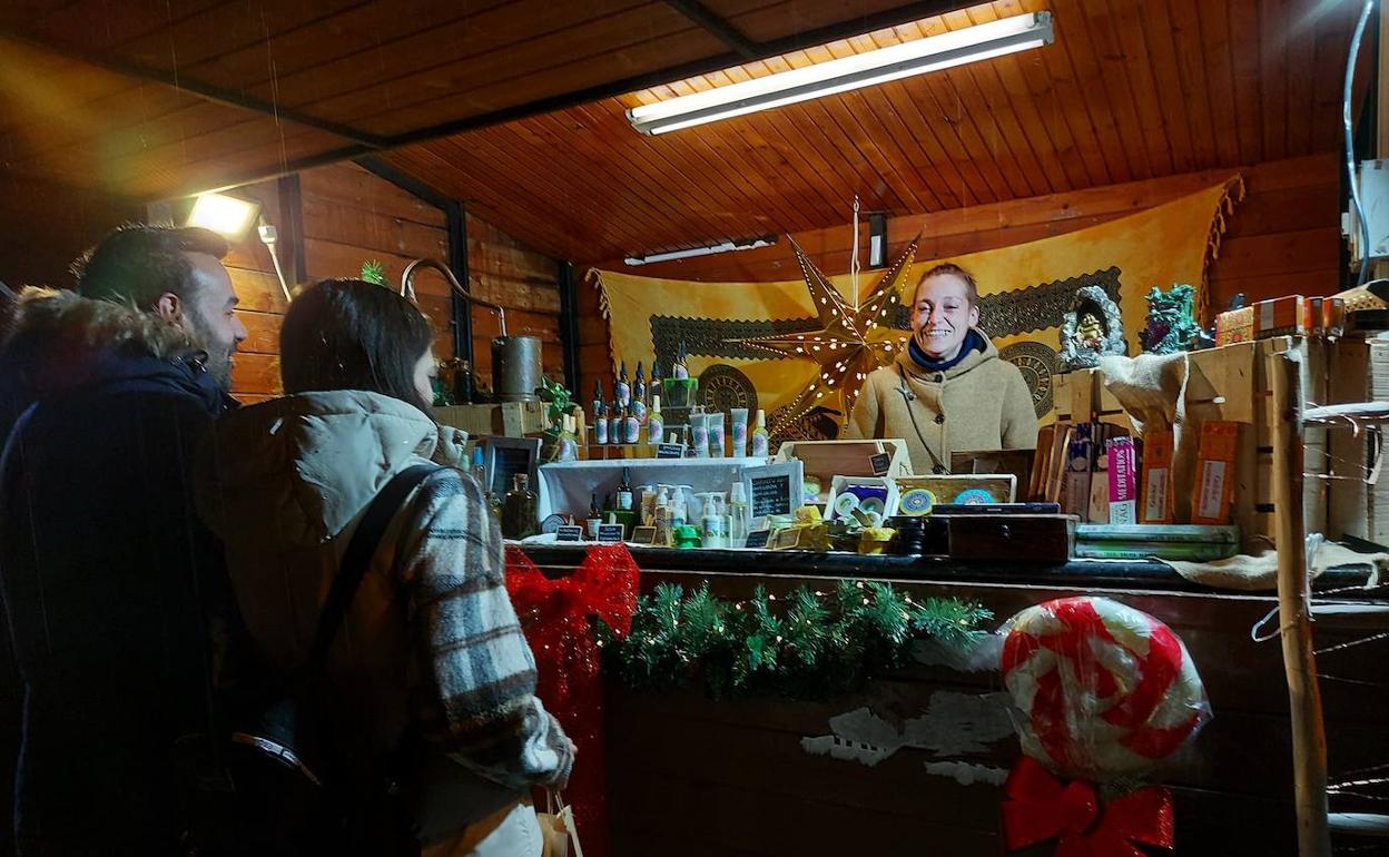 Mercadillo navideño en Santa Catalina.