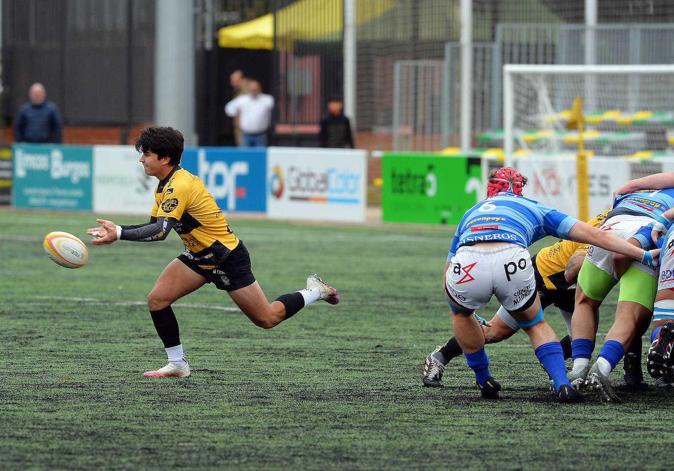 Imágenes de la victoria de Recoletas Burgos UBU ante Complutense Cisneros este domingo en San Amaro