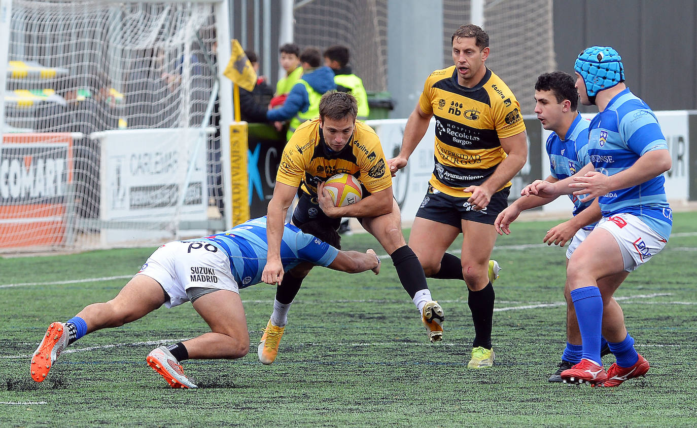 Imágenes de la victoria de Recoletas Burgos UBU ante Complutense Cisneros este domingo en San Amaro