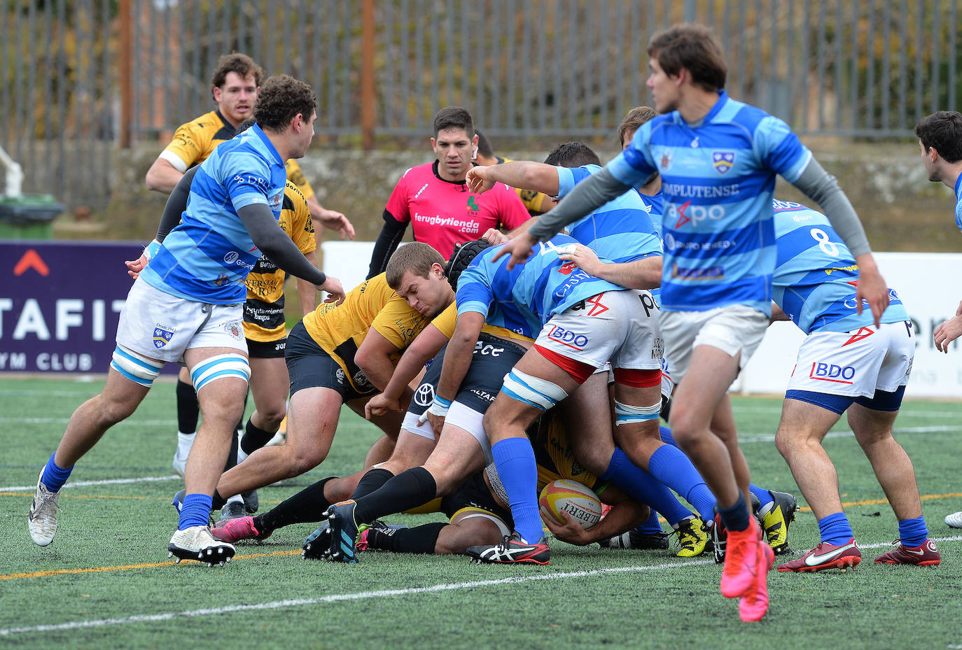 Imágenes de la victoria de Recoletas Burgos UBU ante Complutense Cisneros este domingo en San Amaro