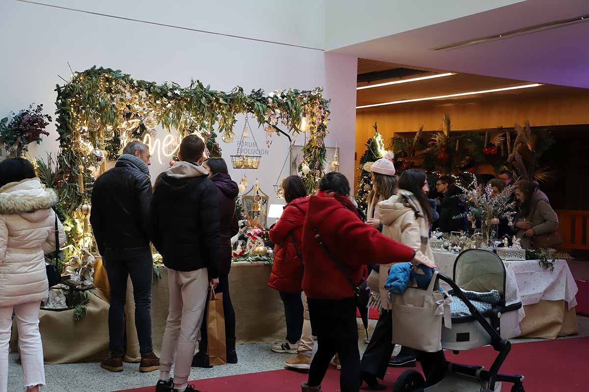 Fotos: La Feria de Navidad de los Floristas cierra con nota en Burgos