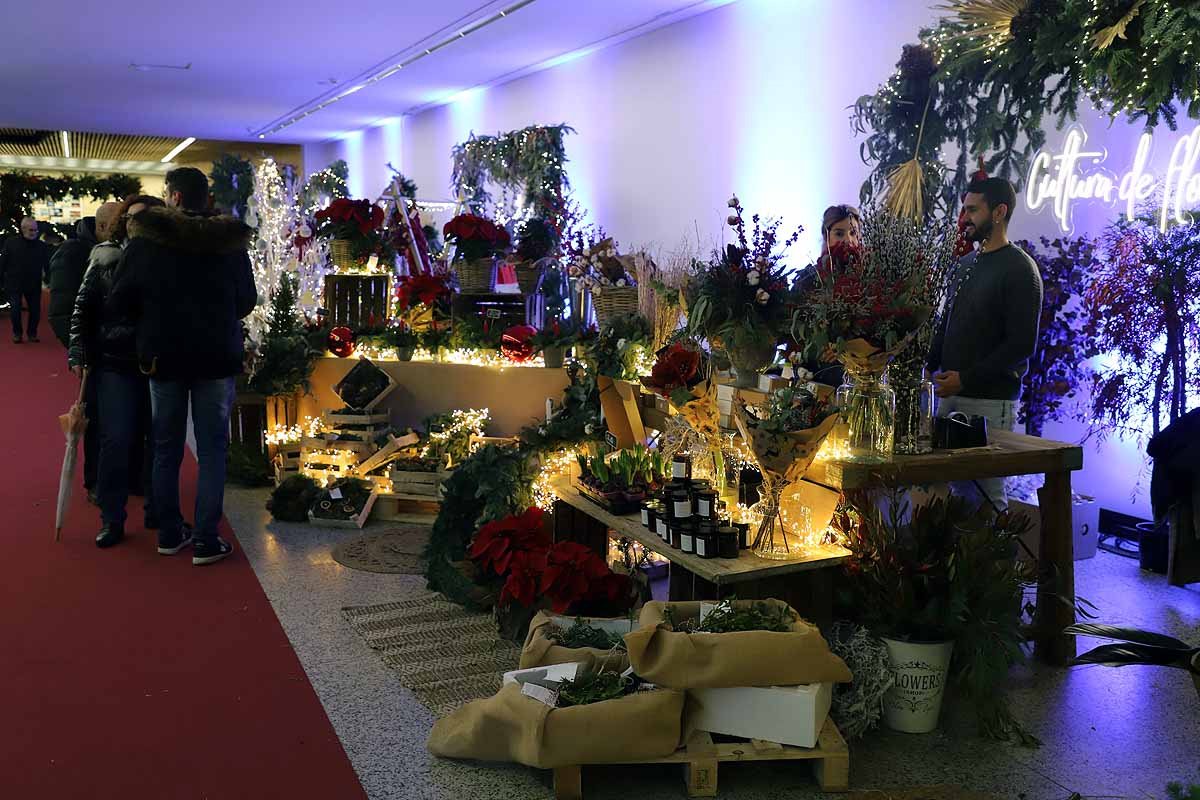 Fotos: La Feria de Navidad de los Floristas cierra con nota en Burgos