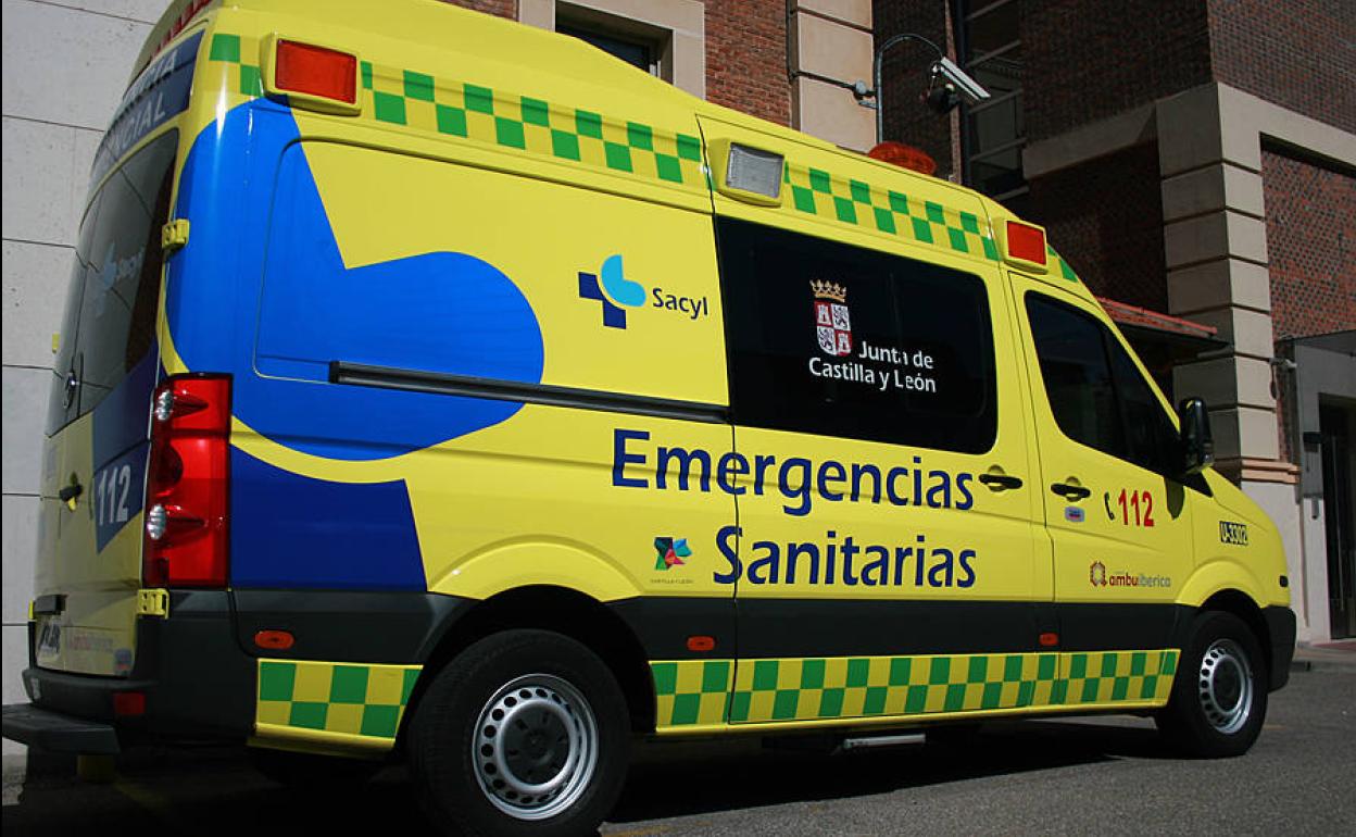 Ambulancia de soporte vital básico de Sacyl