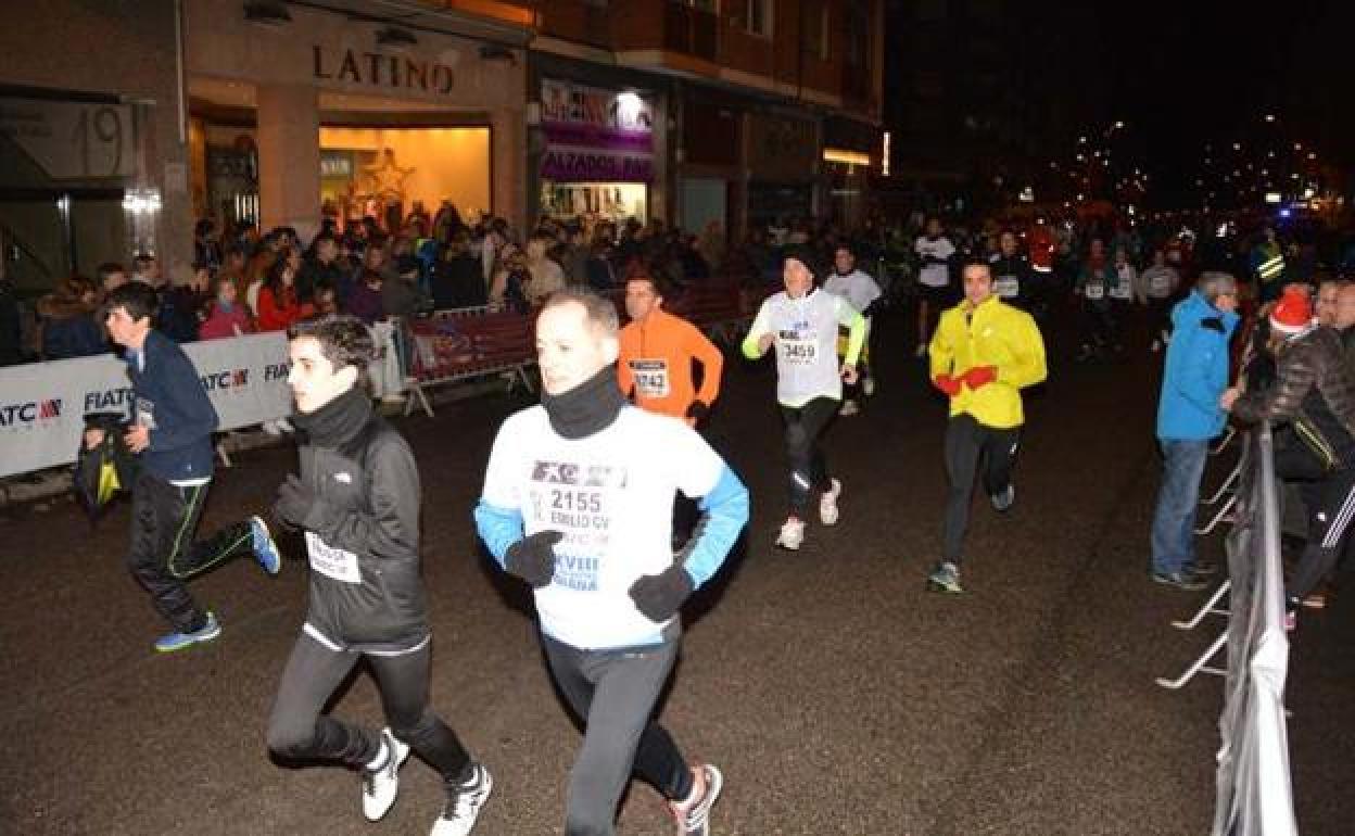 Imagen de archivo de una San Silvestre Cidiana. 