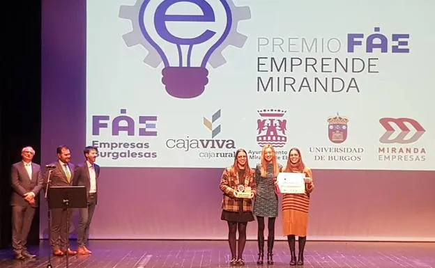 Las hermanas Fátima y Beatriz fueron las ganadoras del Premio Aquende.