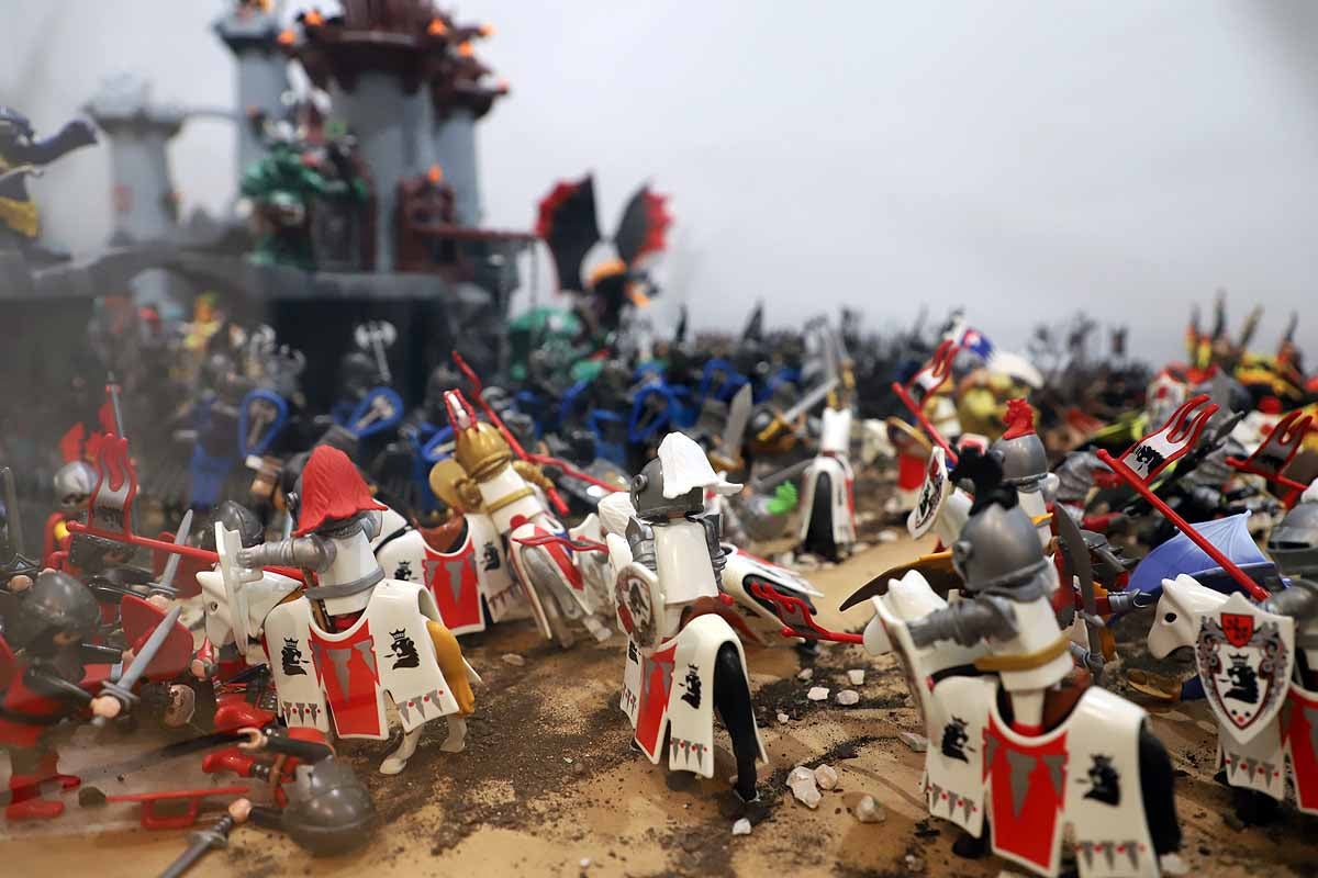 Fotos: Los clicks de Playmobil más solidarios regresan a Burgos