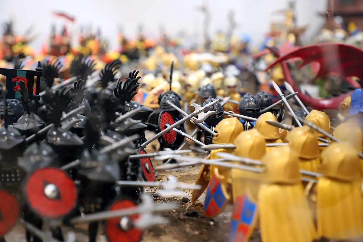 Fotos: Los clicks de Playmobil más solidarios regresan a Burgos