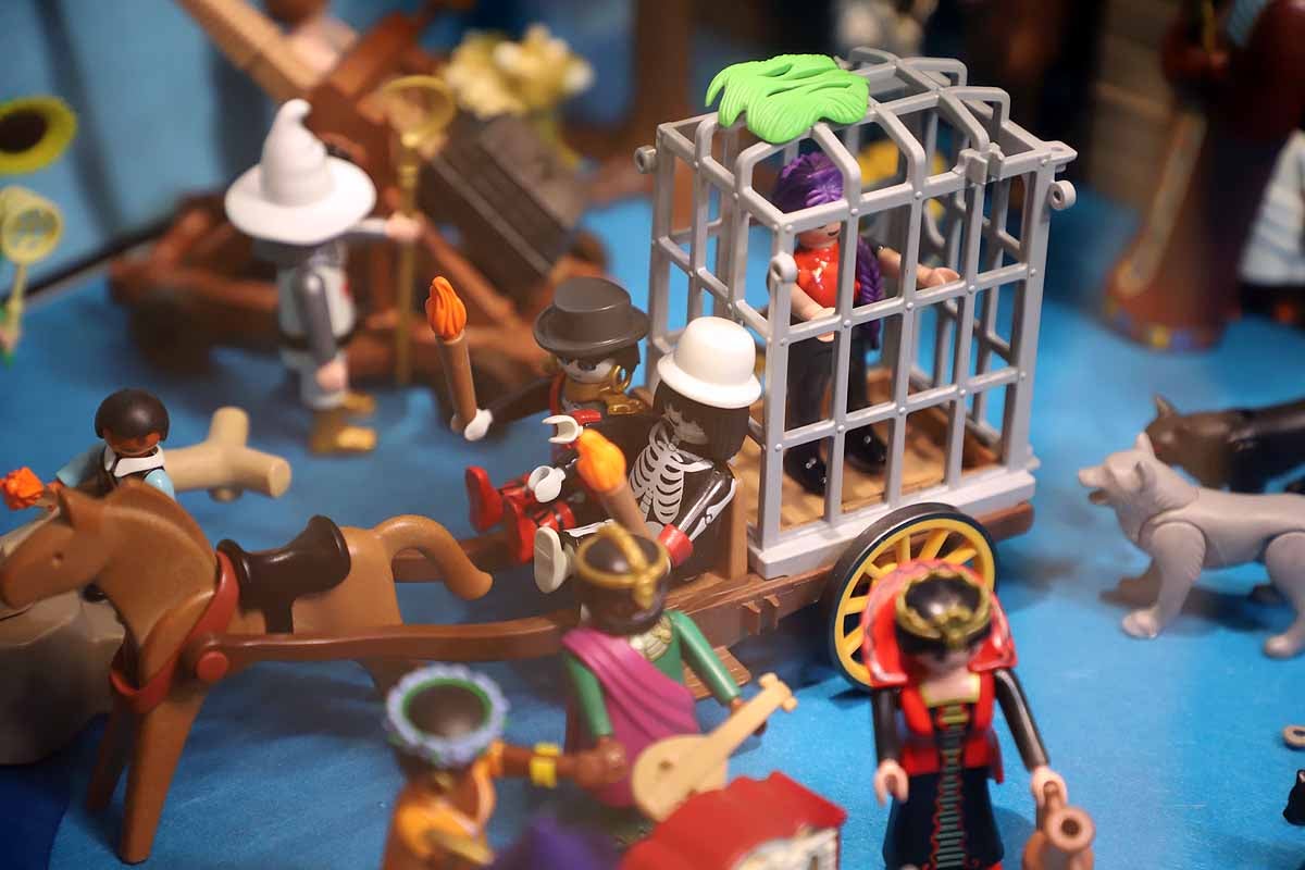 Fotos: Los clicks de Playmobil más solidarios regresan a Burgos