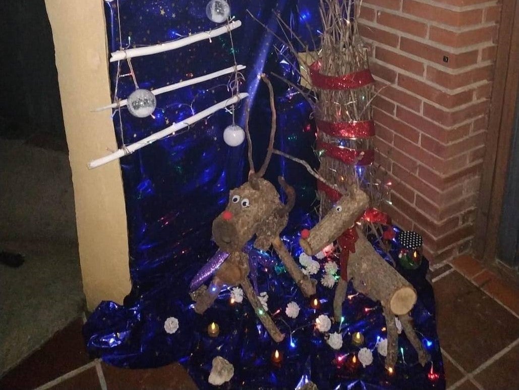 Fotos: Los vecinos de Moradillo de Roa decoran sus casa para ganar el concurso navideño