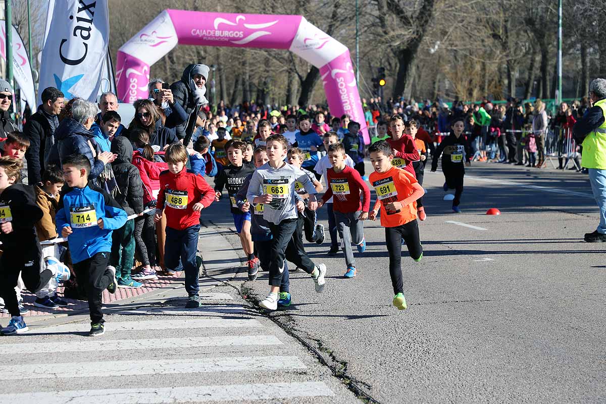 Fotos: Deportividad y gran participación en la San Silvestre infantil de Burgos