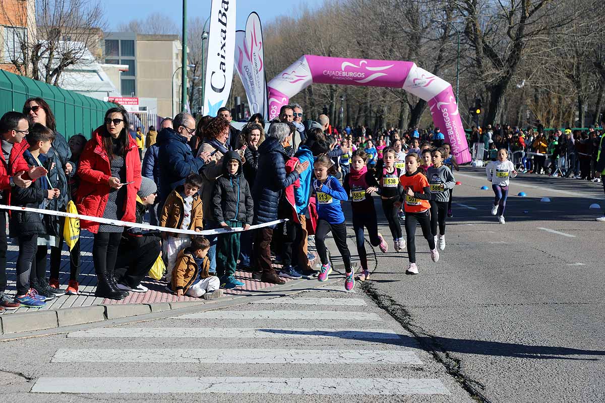 Fotos: Deportividad y gran participación en la San Silvestre infantil de Burgos