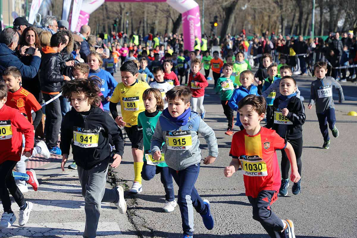 Fotos: Los corredores más pequeños despiden el año en la San Silvestre Cidiana
