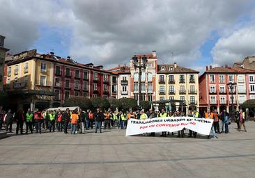 Burgos sufrirá una huelga de basuras a partir del 3 de abril si nadie lo remedia