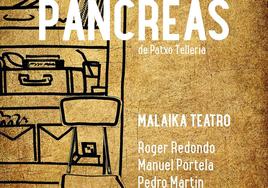 Malaika Teatro pone en escena la obra'Páncreas' en el auditorio El Círculo