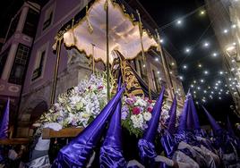 Procesión del Santo Entierro el Viernes Santo.