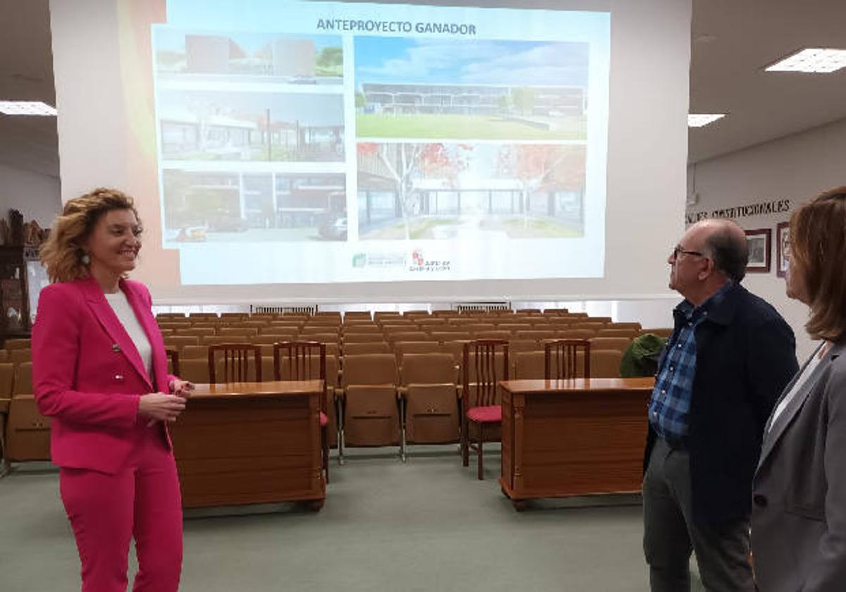 Presentación en el Ayuntamiento de Aranda del anteproyecto de viviendas colaborativas.