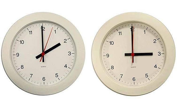 Cambio de hora: esta madrugada a las 2 serán las 3