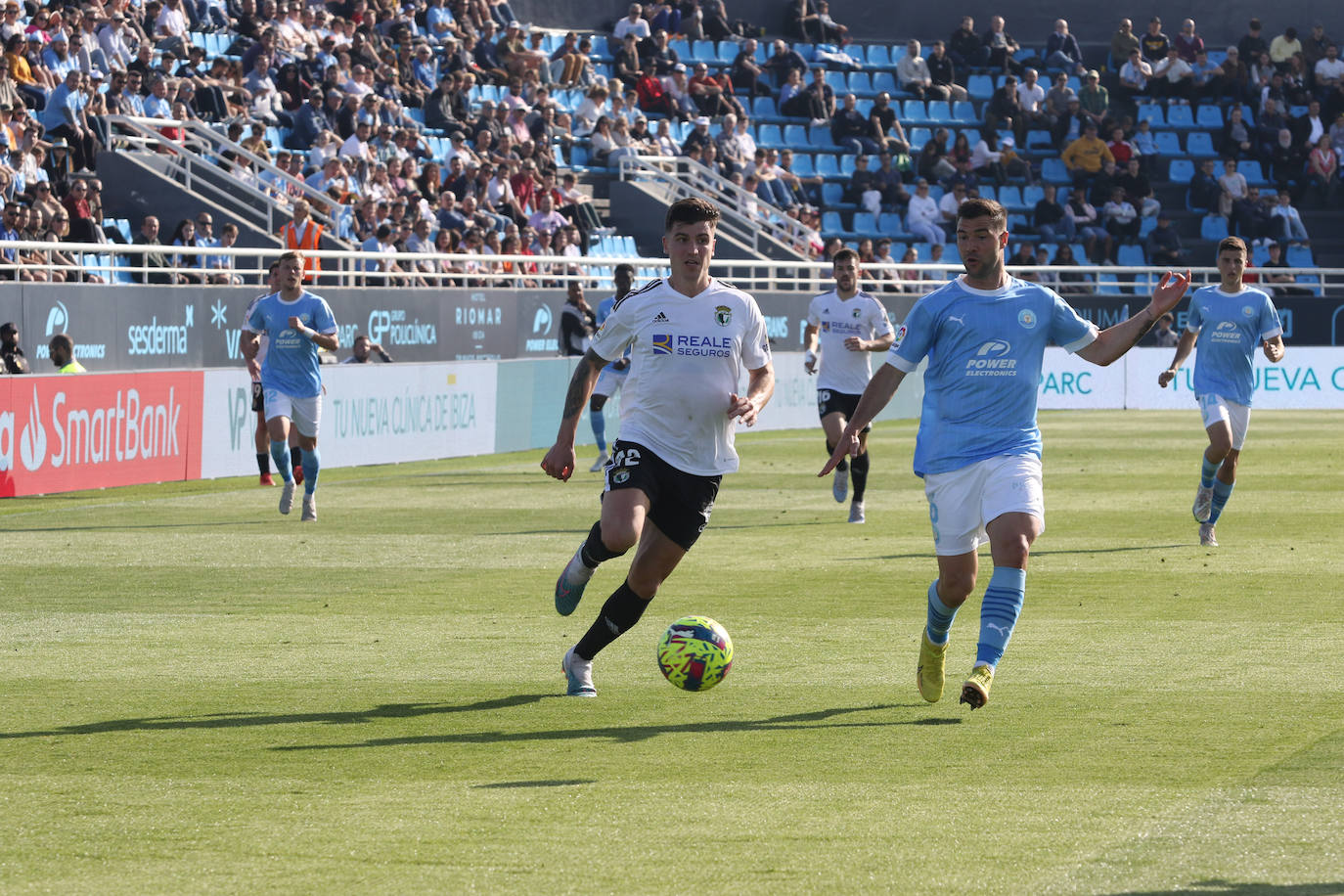 El Burgos CF cae ante el Ibiza en Can Misses