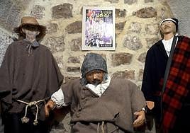 Elementos de la fiesta del Judas de Villadiego