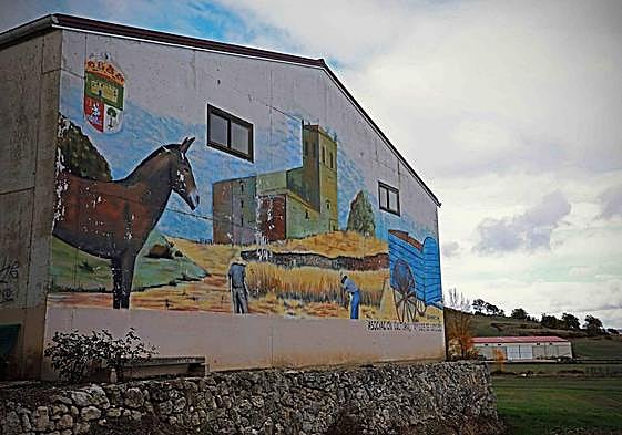 Entrada a Lodoso, una de las localidades implicadas en el proyecto.