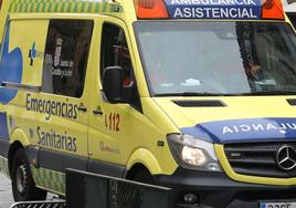 Dos heridos en un choque entre un tractor y un turismo en Villarcayo